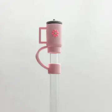 Light Pink Straw Cover