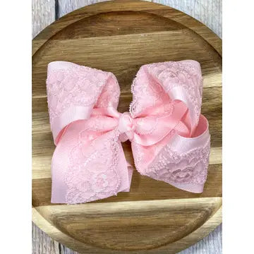 Chantilly Lace Hair Bow
