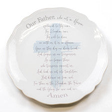 Lords Prayer Round Platter