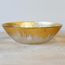 Naples Glass Serving Bowl