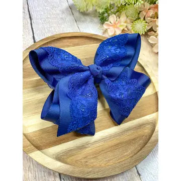 Chantilly Lace Hair Bow