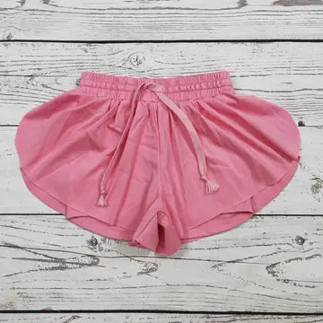 Pink Butterfly Shorts