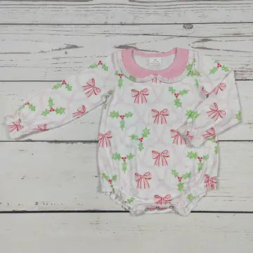 Pink Girls Christmas Bubble