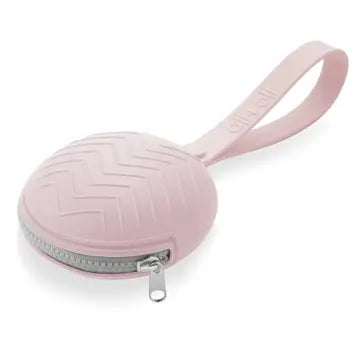 Pink Pacifier Holder Case