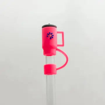 Pink Cup Straw Cover