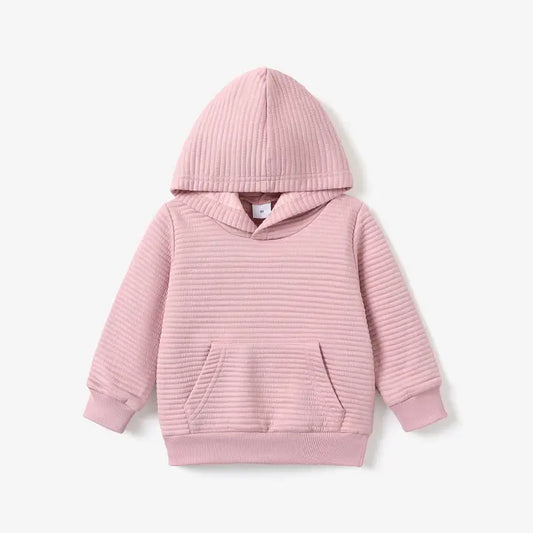 Pink Texture Hoodie