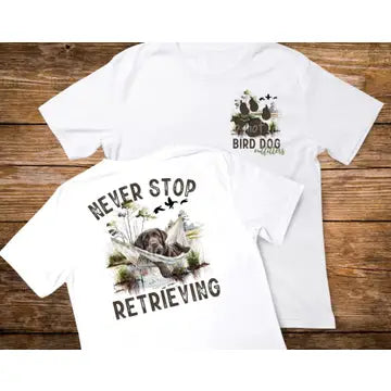 Never Stop Retrieving Boys Shirt