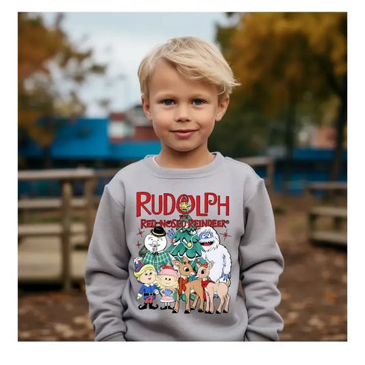 Rudolph Red Nosed Reindeer Kids Sweatshirt