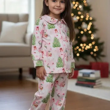 Santa & Christmas Tree PJ