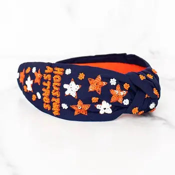 Space City Beaded Headband