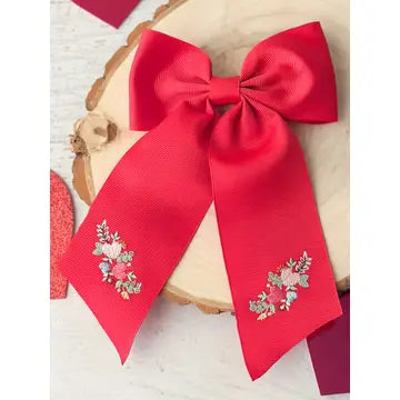 Valentine's Embroidered Long Tail