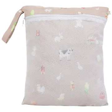 Wet/Dry Bag with Mesh Pocket (Farm)
