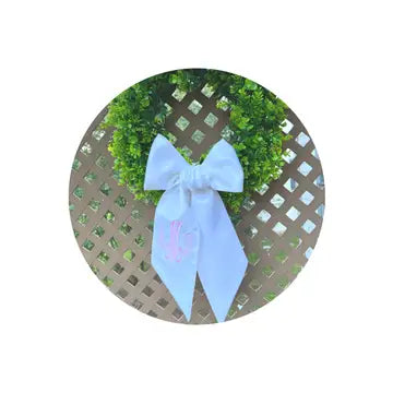 White Satin Sash