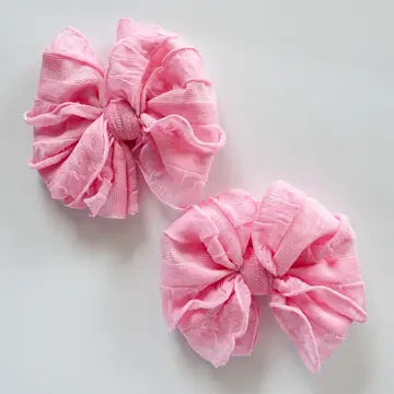Ruffled Clip Set