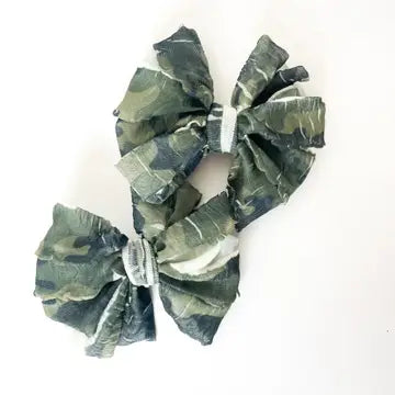 Ruffled Clip Set