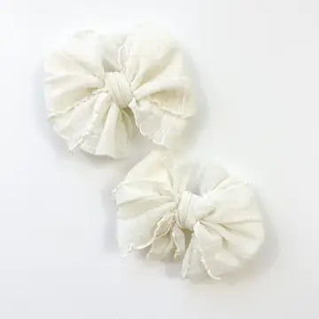 Ruffled Clip Set